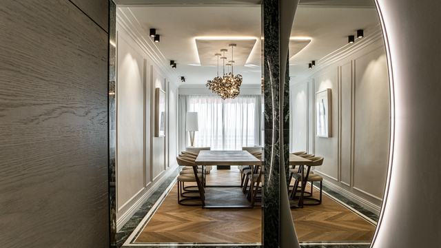 Condo Chateau Amiral 10ème, designed by Cabinet architecture Monaco | Cochet Païs