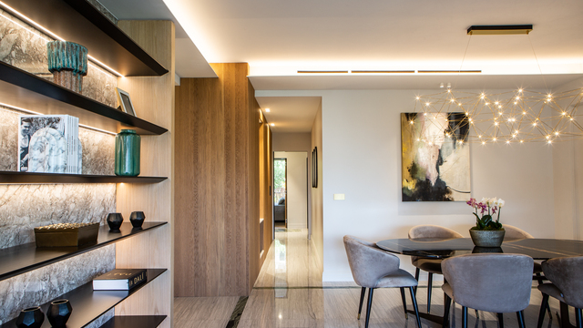 Condo La réserve 3 rd, designed by Cabinet architecture Monaco | Cochet Païs