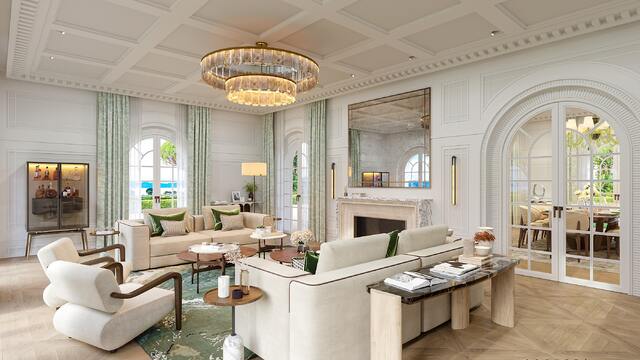 Villa Cassine, designed by Cabinet architecture Cap d'Antibes | Cochet Païs