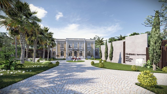 Hotel SA, designed by Cabinet architecture French Riviera | Cochet Païs