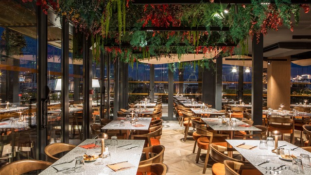 Restaurant Le Rony's, designed by Cabinet architecture St laurent du Var | Cochet Païs