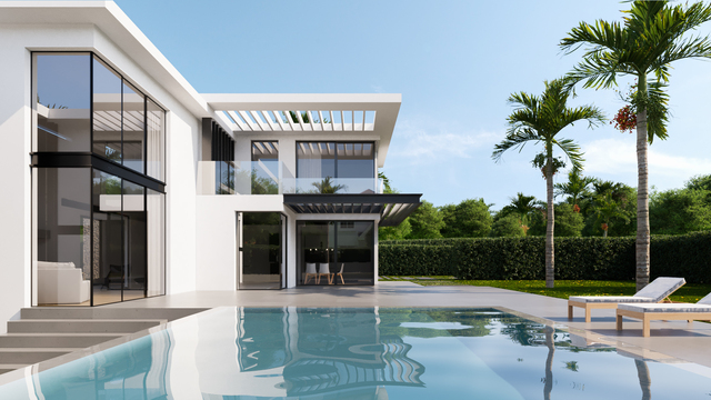 Villa Le Cap, designed by Cabinet architecture Cap d'Antibes | Cochet Païs