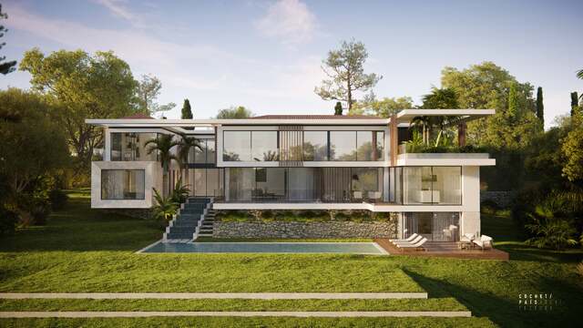 Villa Terramare, designed by Cabinet architecture Mougins | Cochet Païs