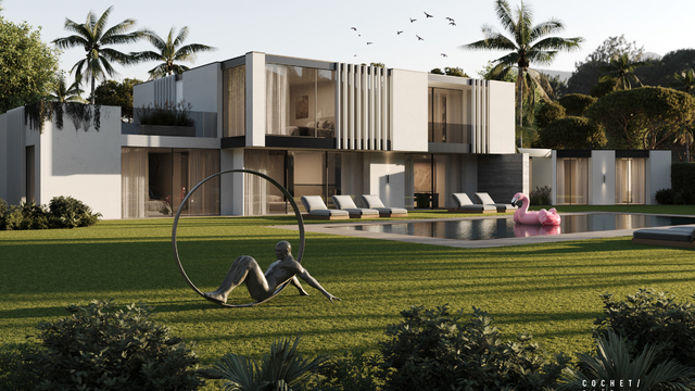 Villa Rockstar, designed by Cabinet architecture Cap d'Antibes | Cochet Païs