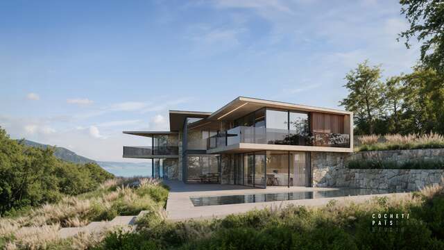 Villa La Voile, designed by Cabinet architecture Théoule sur Mer | Cochet Païs