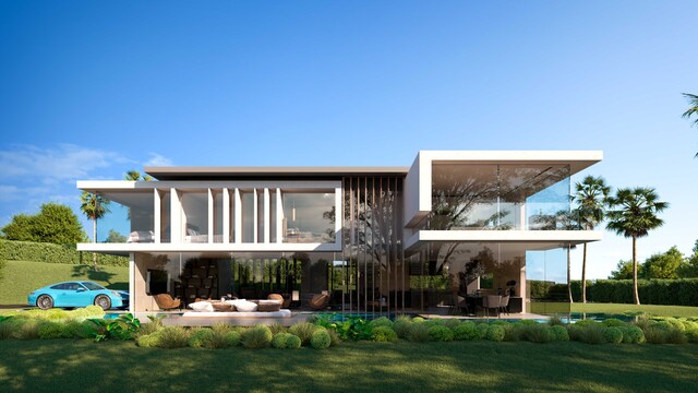 Villa Ermitage, designed by Cabinet architecture Cap d'Antibes | Cochet Païs